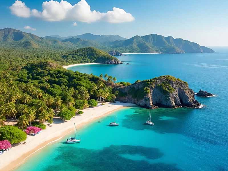 Pulau Eksotik Naik Daun